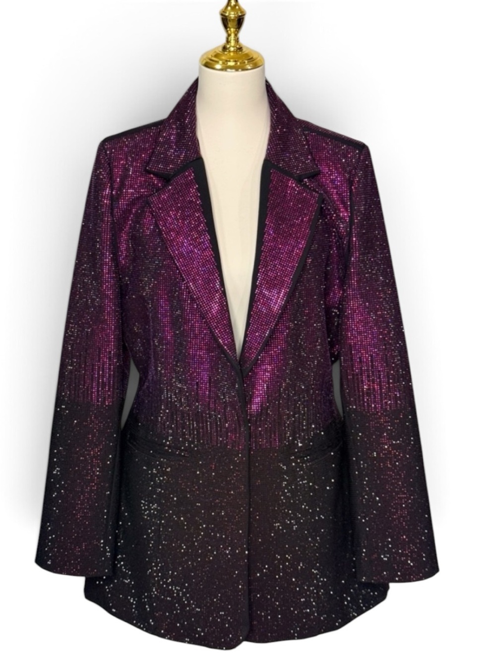 🔥🔥AKIRA Label Raise A Glass Rhinestone Blazer